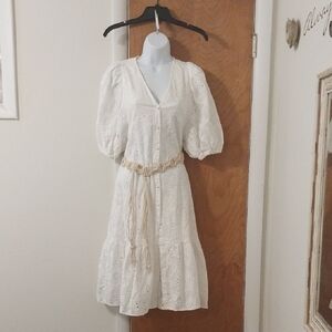 Embroidered Long Dress